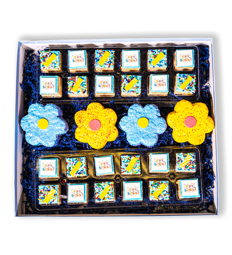 Birthday Bash Box of Rice Krispie Treats – Treat House