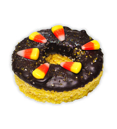 Deluxe Assortment of Halloween Rice Krispie Donuts
