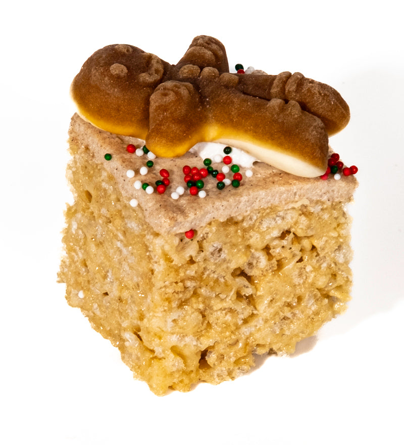 12 PACK OF CHRISTMAS THEMED RICE KRISPIE TREATS