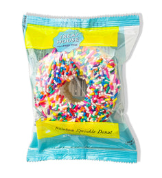 Box of Rainbow Sprinkle Krispie Donuts