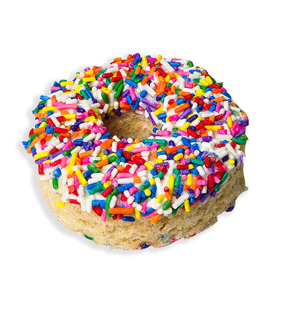 A RAINBOW DONUT