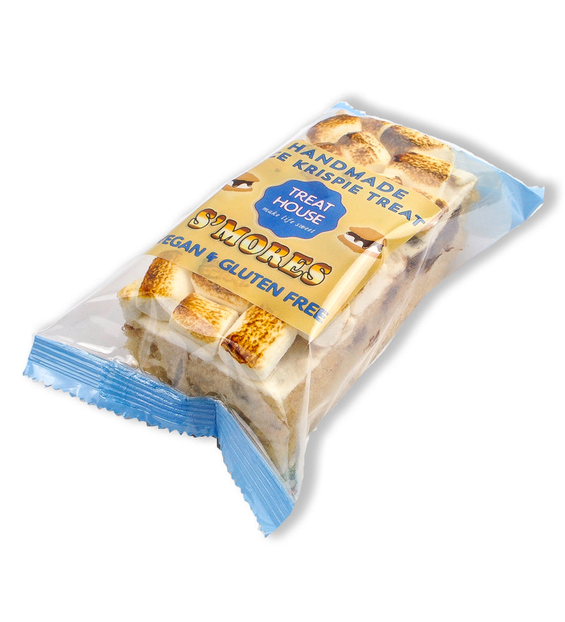 Box of 12 VEGAN S'mores Rice Krispie Treats