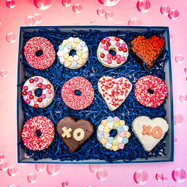 Valentines Deluxe Donut Assortment