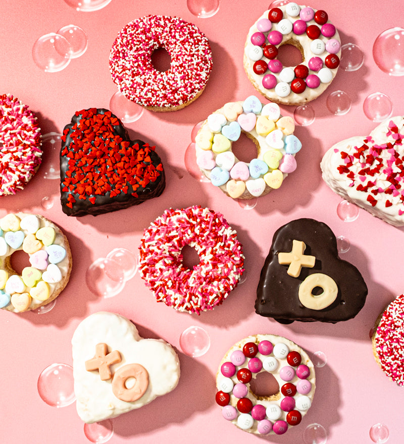Valentines Deluxe Donut Assortment