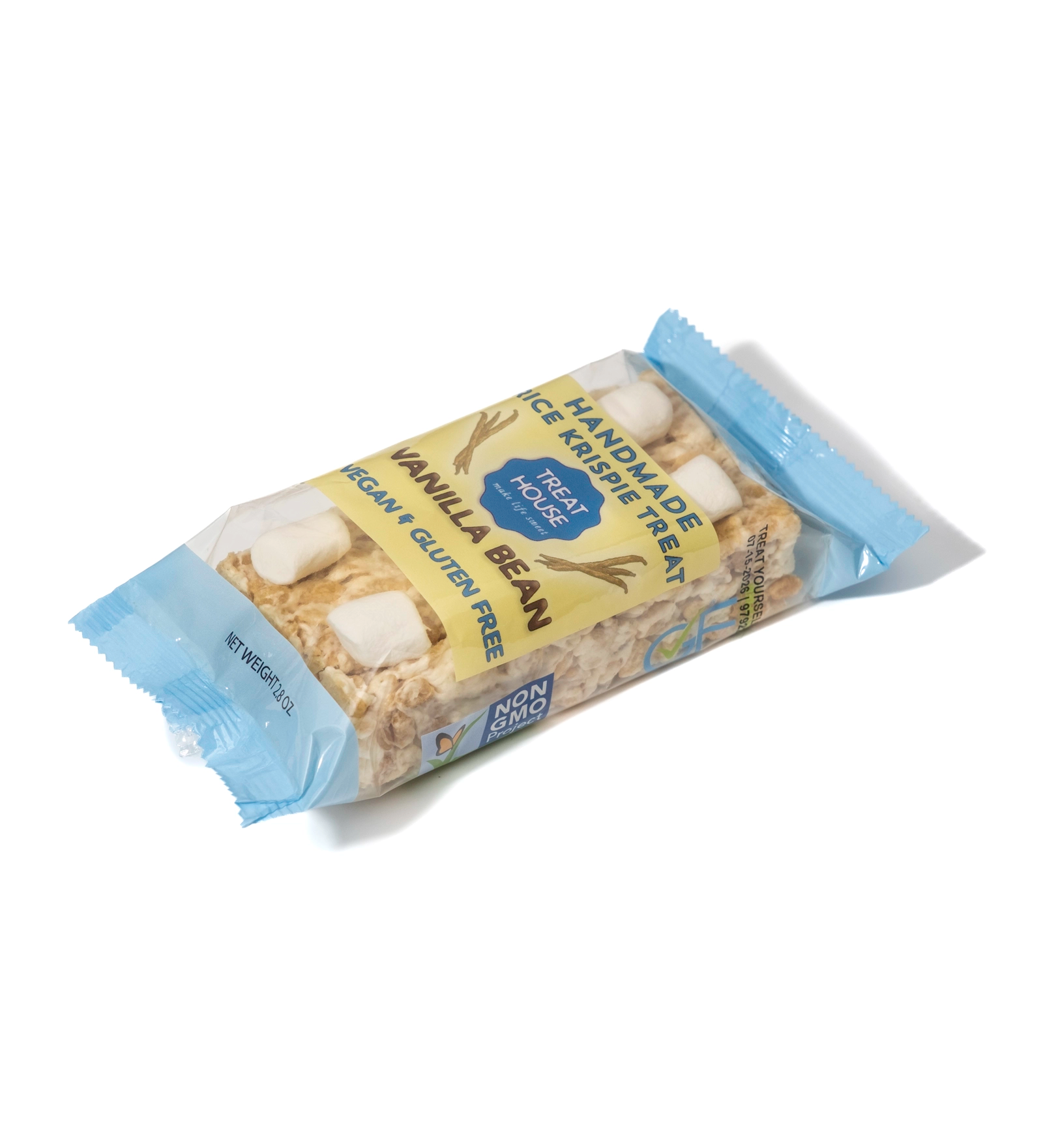 Box of 12 VEGAN Vanilla Bean Rice Krispie Treats WS