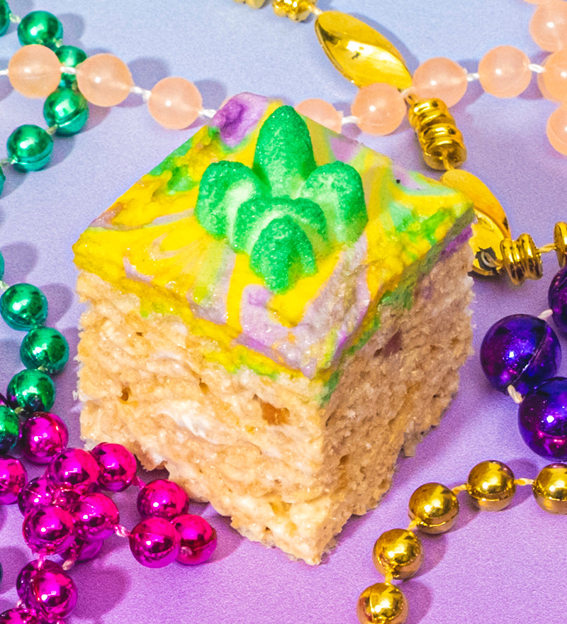 Deluxe Mardi Gras King Treats Gift Box